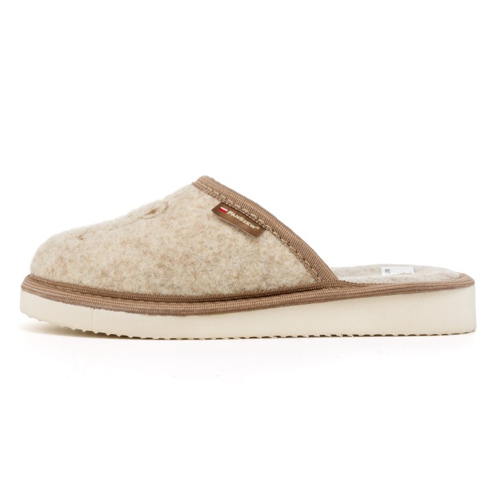 Ciepłe Kapcie Dziecięce z Wełny Naturalnej - PanSzew.pl