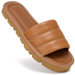 Klapki Damskie Skórzane Premium SOFTLINE PanSzew®