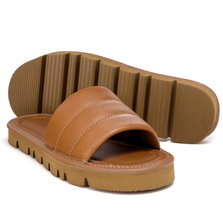 Klapki Damskie Skórzane Premium SOFTLINE PanSzew®