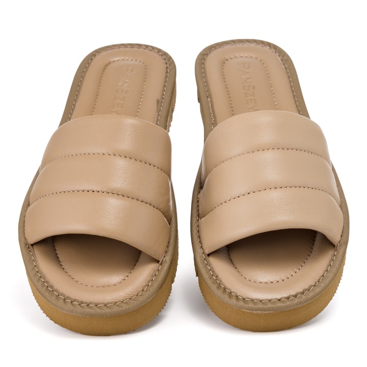 Klapki Damskie Skórzane Premium SOFTLINE PanSzew®
