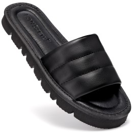 Klapki Damskie Skórzane Premium SOFTLINE PanSzew®