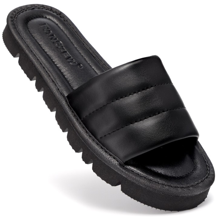 Klapki Damskie Skórzane Premium SOFTLINE PanSzew®