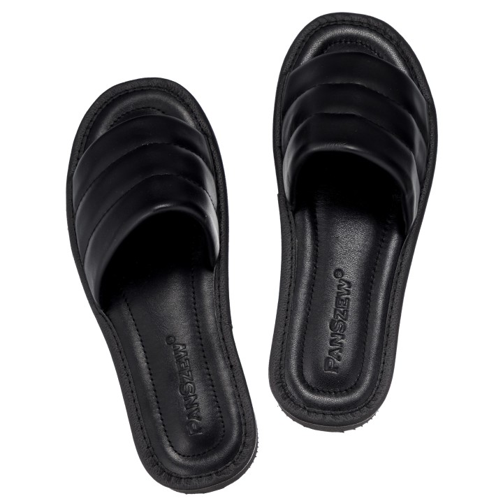 Klapki Damskie Skórzane Premium SOFTLINE PanSzew®