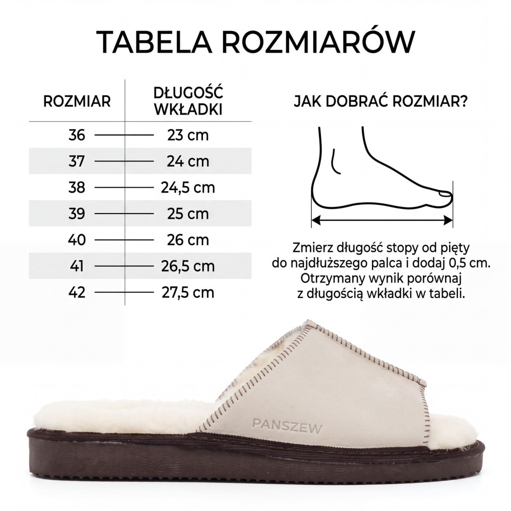 Ciepłe Kapcie Damskie Zamszowe SEMILINE Kawa | PanSzew®