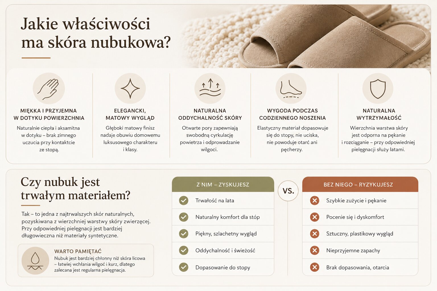 Jakie właściwości ma skóra nubukowa?