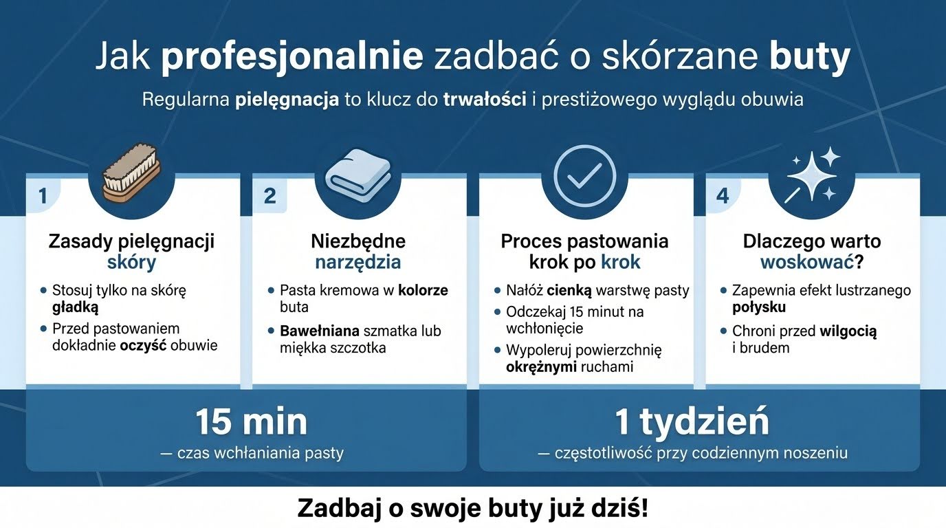 Jak profesjonalnie zadbać o skórzane buty?
