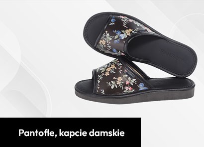 Pantofle, kapcie damskie