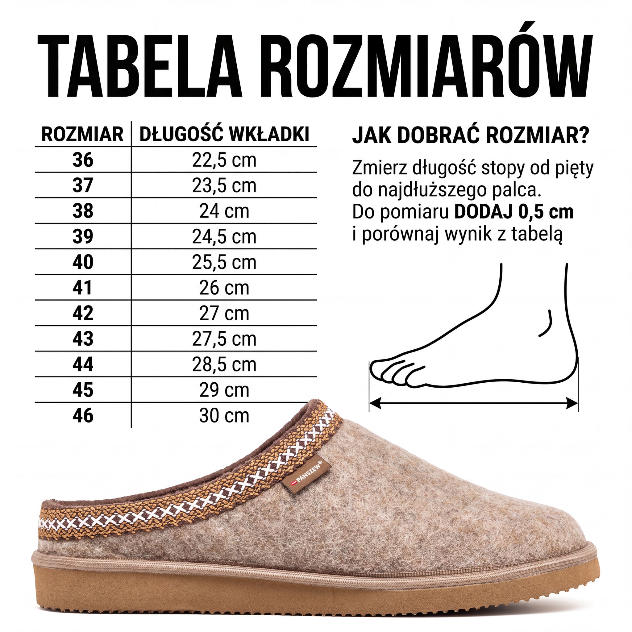 Brązowe z Lamówką M